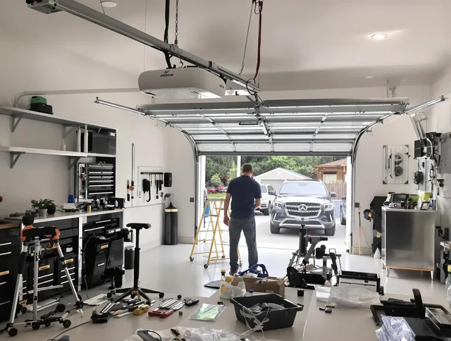 Garage door opener installation by Seal Beach Garage Door Repair in Seal Beach