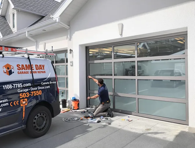 Same-day garage door repair service by Seal Beach Garage Door Repair in Seal Beach