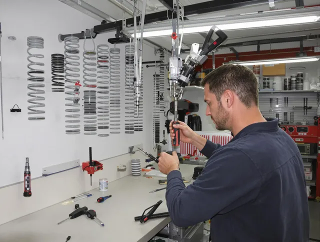Seal Beach Garage Door Repair safety certified technician performing precision spring replacement in Seal Beach